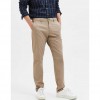 SELECTED  SLH175-SLIM NEW MILES FLEX PANT NOOS BEIGE