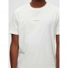 SELECTED SLHATLAS PRINT SS O-NECK TEE W WHITE