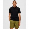 SELECTED  SLHDANTE SS POLO NOOS BLACK