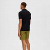 SELECTED  SLHDANTE SS POLO NOOS BLACK