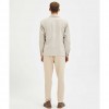 SELECTED LINEN OVERSHIRT BEIGE