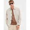 SELECTED LINEN OVERSHIRT BEIGE