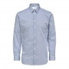 SELECTED LONG SLEEVED STRIPED SLIM FIT FORMAL SHIRT BLUE