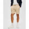 SELECTED COMFORT FIT SHORTS BEIGE