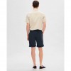 SELECTED COTTON FLEX SHORTS DARK BLUE