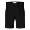 SELECTED COMFORT FIT SHORTS BLACK