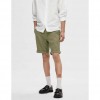 SELECTED COTTON FLEX SHORTS GREEN