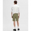 SELECTED COTTON FLEX SHORTS GREEN