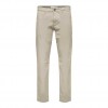 SELECTED 175 SLIM FIT FLEX CHINOS MOONSTRUKT/BEIGE