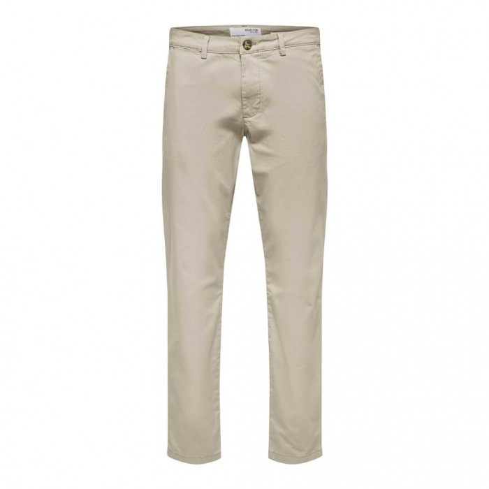 SELECTED 175 SLIM FIT FLEX CHINOS MOONSTRUKT/BEIGE