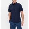 SELECTED CLASSIC SHORT SLEEVED SHIRT DARK BLUE