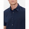 SELECTED CLASSIC SHORT SLEEVED SHIRT DARK BLUE