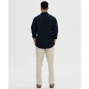 SELECTED LONG SLEEVED SHIRT DARK BLUE