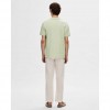 SELECTED  SLHDANTE SS POLO NOOS LIGHT GREEN