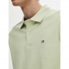 SELECTED  SLHDANTE SS POLO NOOS LIGHT GREEN