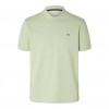 SELECTED  SLHDANTE SS POLO NOOS LIGHT GREEN