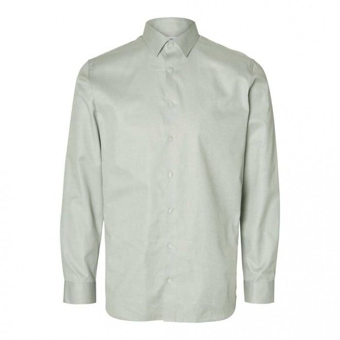 SELECTED LONG-SLEEVED SLIM FIT SHIRT GREEN