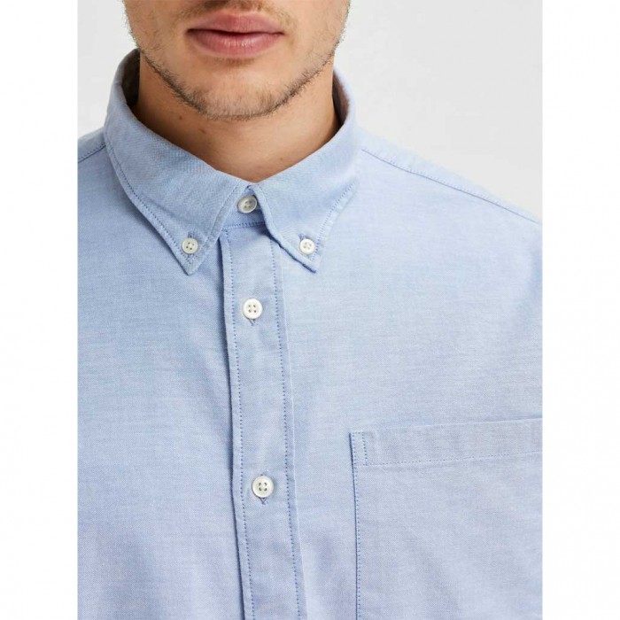 SELECTED OXFORD SHIRT LIGHT BLUE