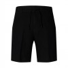 SELECTED SLHREGULAR-LEROY LINEN BLD SHORTS NOOS BLACK SELECTED SLHREGULAR-LEROY LINEN BLD SHORTS NOOS BLACK
