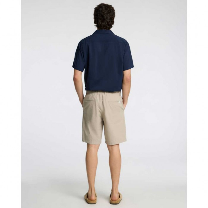 SELECTED  SLHREGULAR-KARL SEERSUCKER SHORTS NOOS BEIGE
