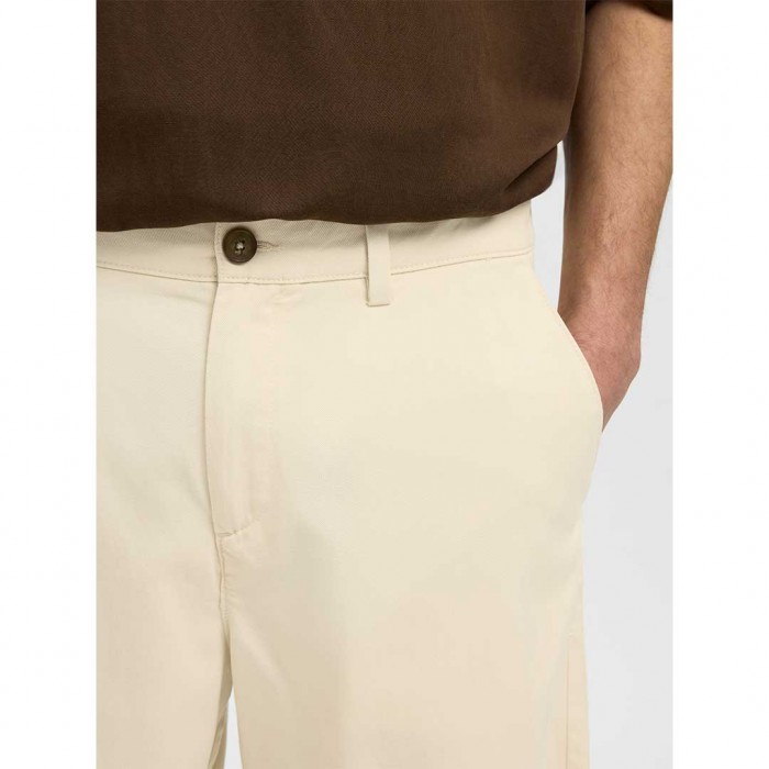 SELECTED SLHREGULAR-MILES SUMMER SHORTS BEIGE