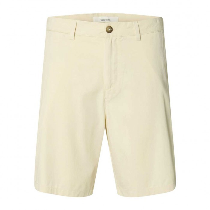 SELECTED SLHREGULAR-MILES SUMMER SHORTS BEIGE