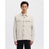SELECTED CLASSIC OVERSHIRT ECRU SELECTED CLASSIC OVERSHIRT ECRU