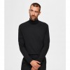 SELECTED PIMA COTTON JUMPER ZIBAGO BLACK