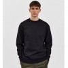 SELECTED CASUAL SWEATSHIRT BLACK