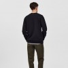 SELECTED CASUAL SWEATSHIRT BLACK