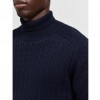 SELECTED HIGH NECK JUMPER SKY CAPTAIN / BLUE