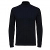 SELECTED HIGH NECK JUMPER SKY CAPTAIN / BLUE