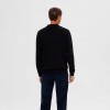 SELECTED  SLHROBERT LS KNIT MOCK NECK BLACK