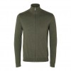 SELECTED SLHBERG FULL ZIP CARDIGAN NOOS GREEN