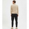 SELECTED SLHBERG ROLL NECK B NOOS BEIGE