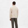 SELECTED SLHAXEL LS KNIT ROLL NECK NOOS BEIGE