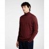 SELECTED SLHBERG ROLL NECK NOOS RED