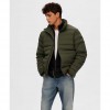 SELECTED SLHBARRY QUILTED JACKET NOOS GREEN