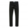 SELECTED  SLH175-SLIM NEW MILES FLEX PANT NOOS BLACK