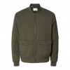 SELECTED SLHRICHARD BOMBER JKT GREEN