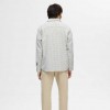 SELECTED SLH-TWILL MIX OVERSHIRT LS WHITE