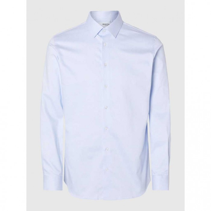 SELECTED SLIM FIT STRETCH SHIRT LIGHT BLUE