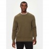 SELECTED  SLHHENNY LS KNIT RELAXED CREW NECK GREEN