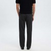 SELECTED 175 SLIM-FIT BRUSHED CHINOS DARK GREY