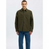 SELECTED SLHTRAVIS TWILL OVERSHIRT LS NOOS GREEN SELECTED SLHTRAVIS TWILL OVERSHIRT LS NOOS GREEN