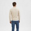 SELECTED SLHRYAN STRUCTURE CREW NECK BONE WHITE SELECTED SLHRYAN STRUCTURE CREW NECK BONE WHITE
