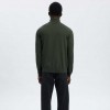 SELECTED LONG-SLEEVED ROLL NECK PULLOVER GREEN