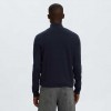 SELECTED SLMBERG FULL ZIP CARDIGAN NOOS NAVY BLAZER