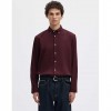 SELECTED SLMCOLE-JAY REG MELANGE LS SHIRT NOOS BORDO