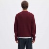 SELECTED SLMPIM LS KNIT POLO CAMP BORDO